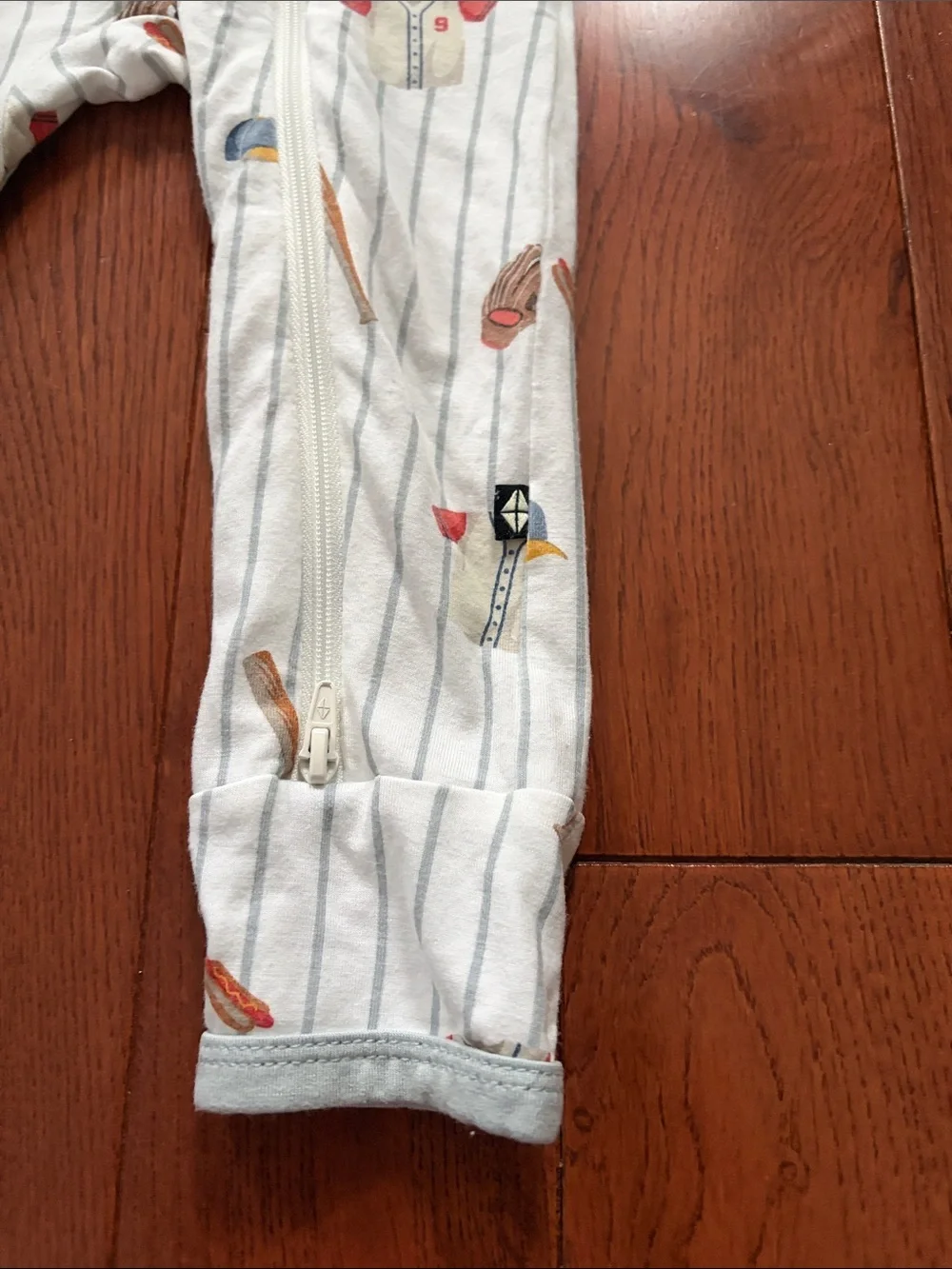 Kyte Baby Zippered Romper, Home Run, 6-12 months
